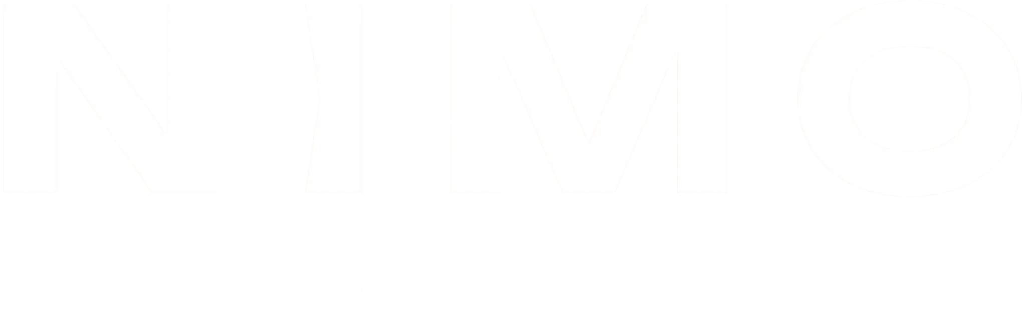 logotipo nimo grupo blanco transparente